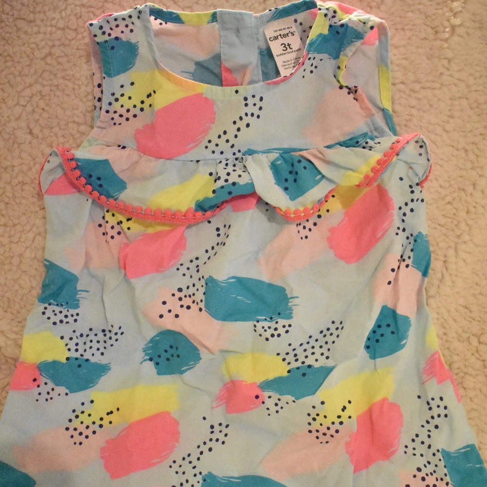Carter's Sleeveless Summer top 3T